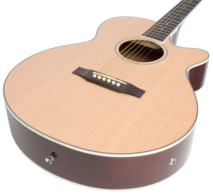 Epiphone PR-4E Acoustic Electric Player Pack 220V, Natural Player Pack Epiphone