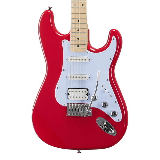 Kramer Focus Electric Guitar Player Pack, Red Electric Guitar Kramer