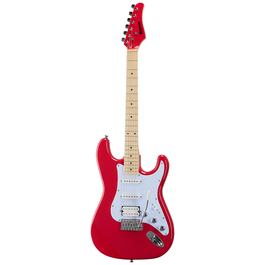 Kramer Focus Electric Guitar Player Pack 220V, Red Electric Guitar Kramer