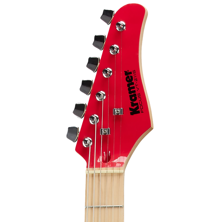 Kramer Focus Electric Guitar Player Pack, Red, UK Electric Guitar Kramer