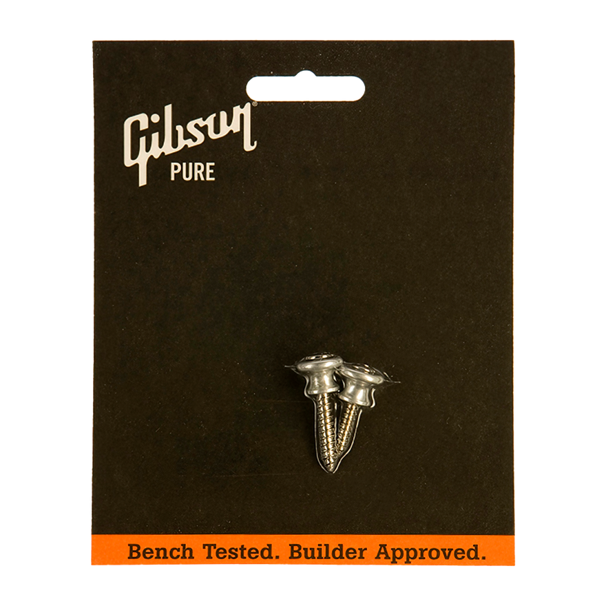 Gibson Strap Buttons, Aluminum, 2 pcs. Strap Button Gibson
