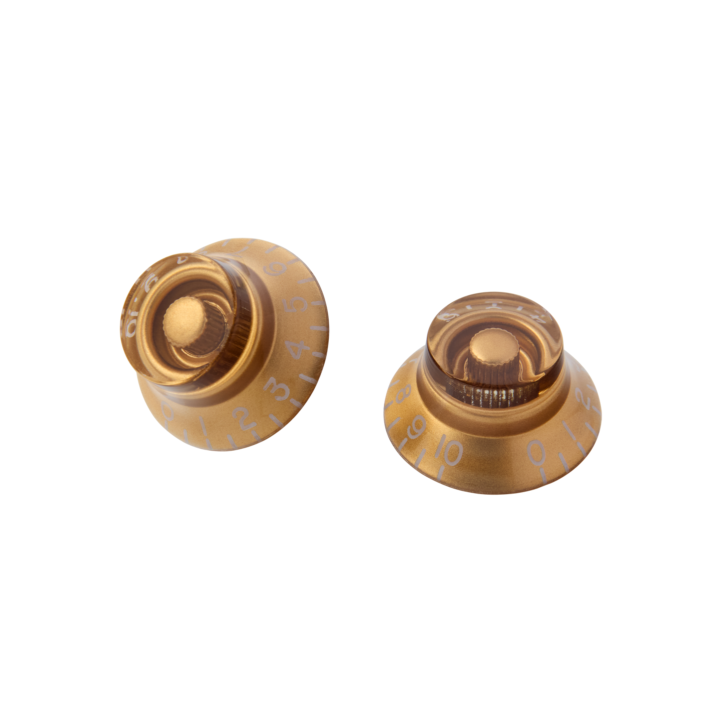 Gibson Top Hat Knobs, Vintage Gold, 4 pack Knob Gibson