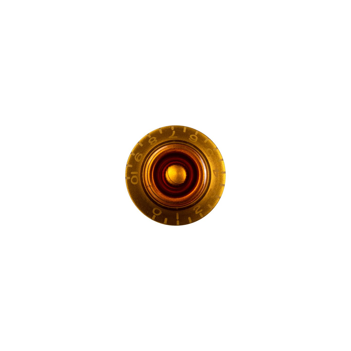 Gibson Top Hat Knobs, Vintage Amber, 4 pack Knob Gibson