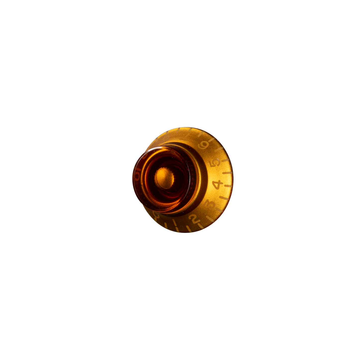 Gibson Top Hat Knobs, Vintage Amber, 4 pack Knob Gibson