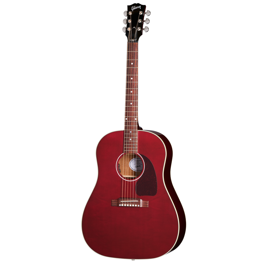 Gibson J-45 Standard, Wine Red, Exclusive Acoustic Guitar Gibson