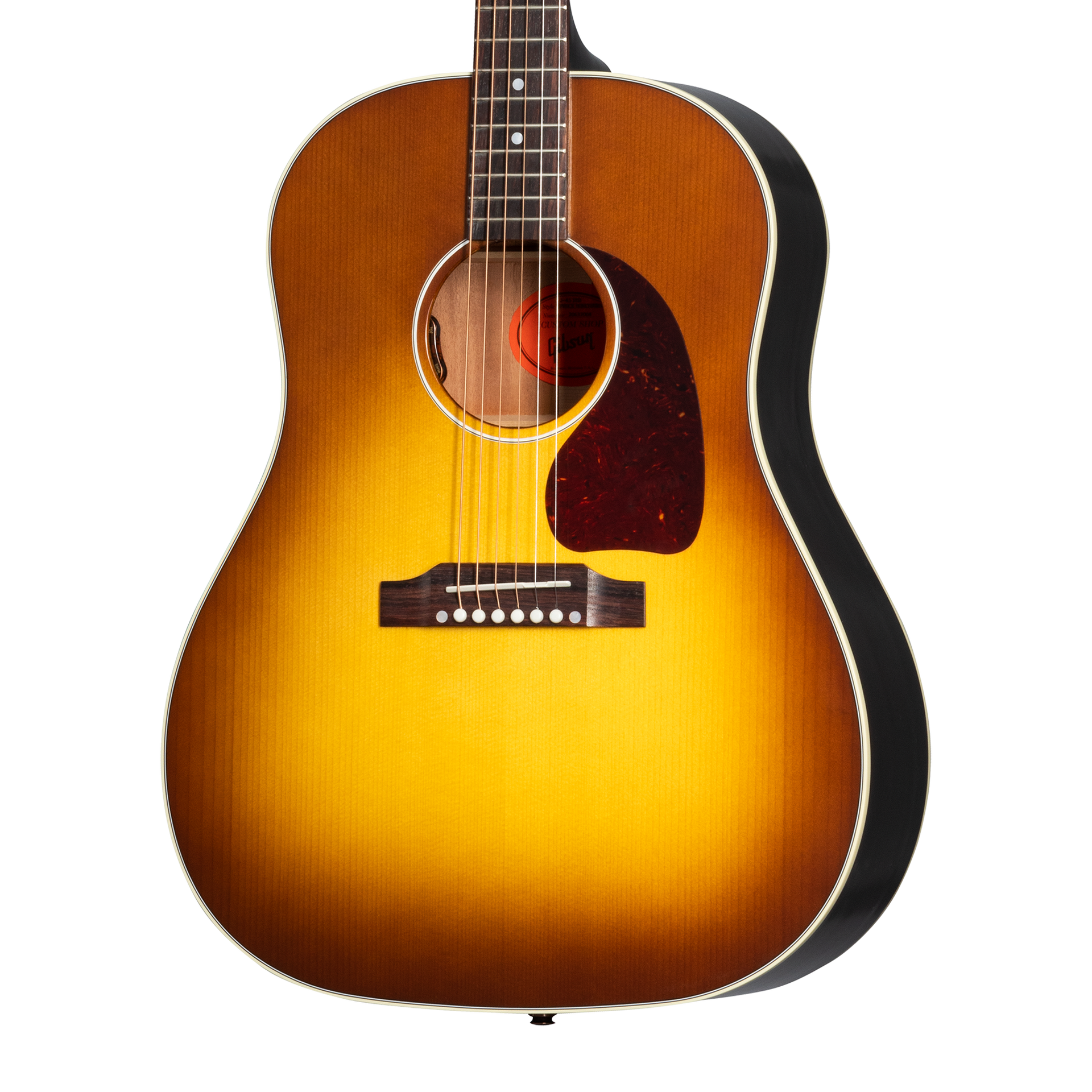 ギター Gibson J-45 Standard RedSpruce Try-Burst Gibson The Cherished Workhorse with the Unmistakable Energy