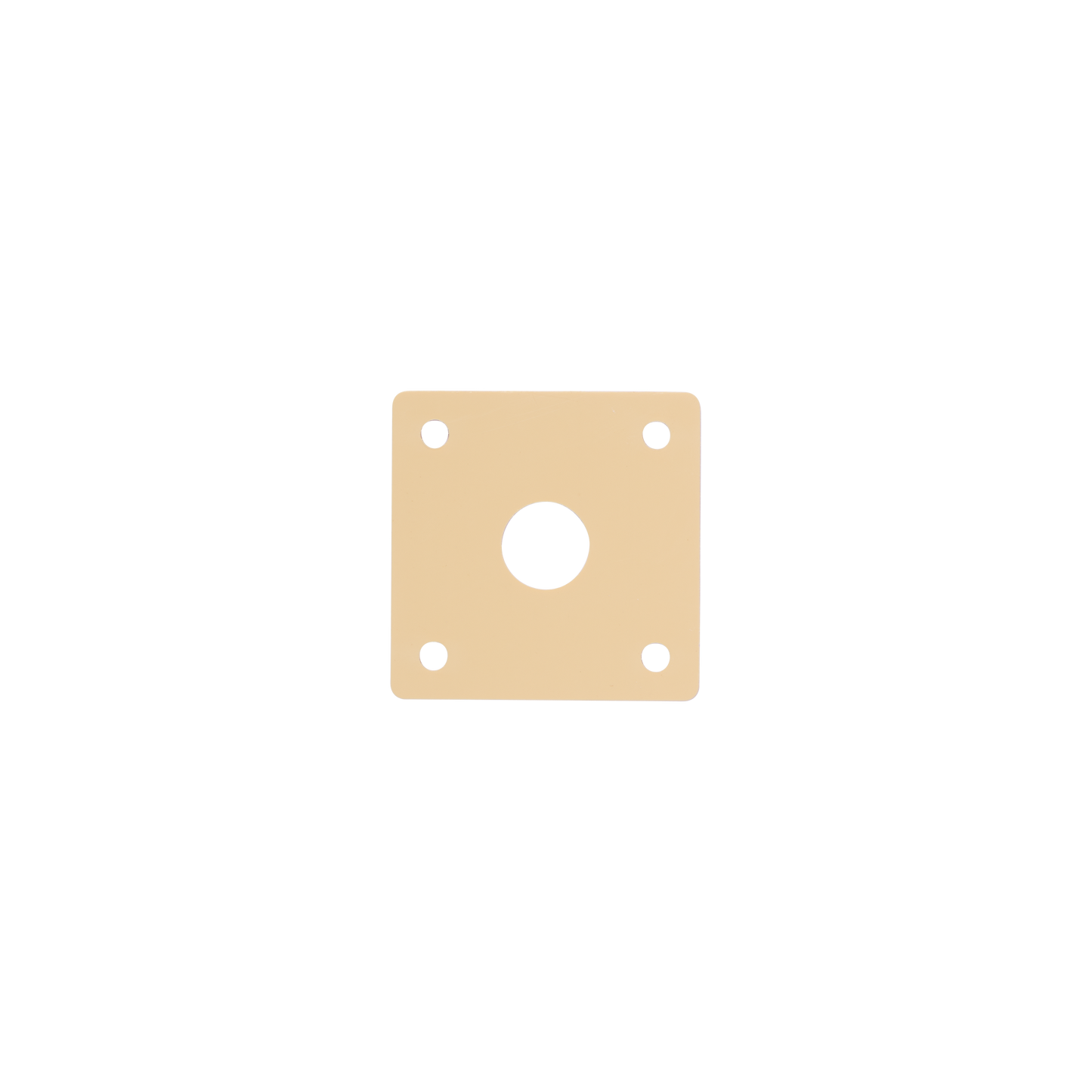 Gibson Historic Reissue Plastic Jack Plate, Cream, Exclusive Jack Plate Gibson