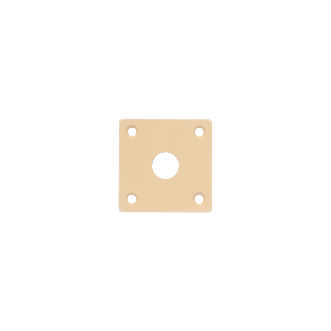 Gibson Historic Reissue Plastic Jack Plate, Cream, Exclusive Jack Plate Gibson