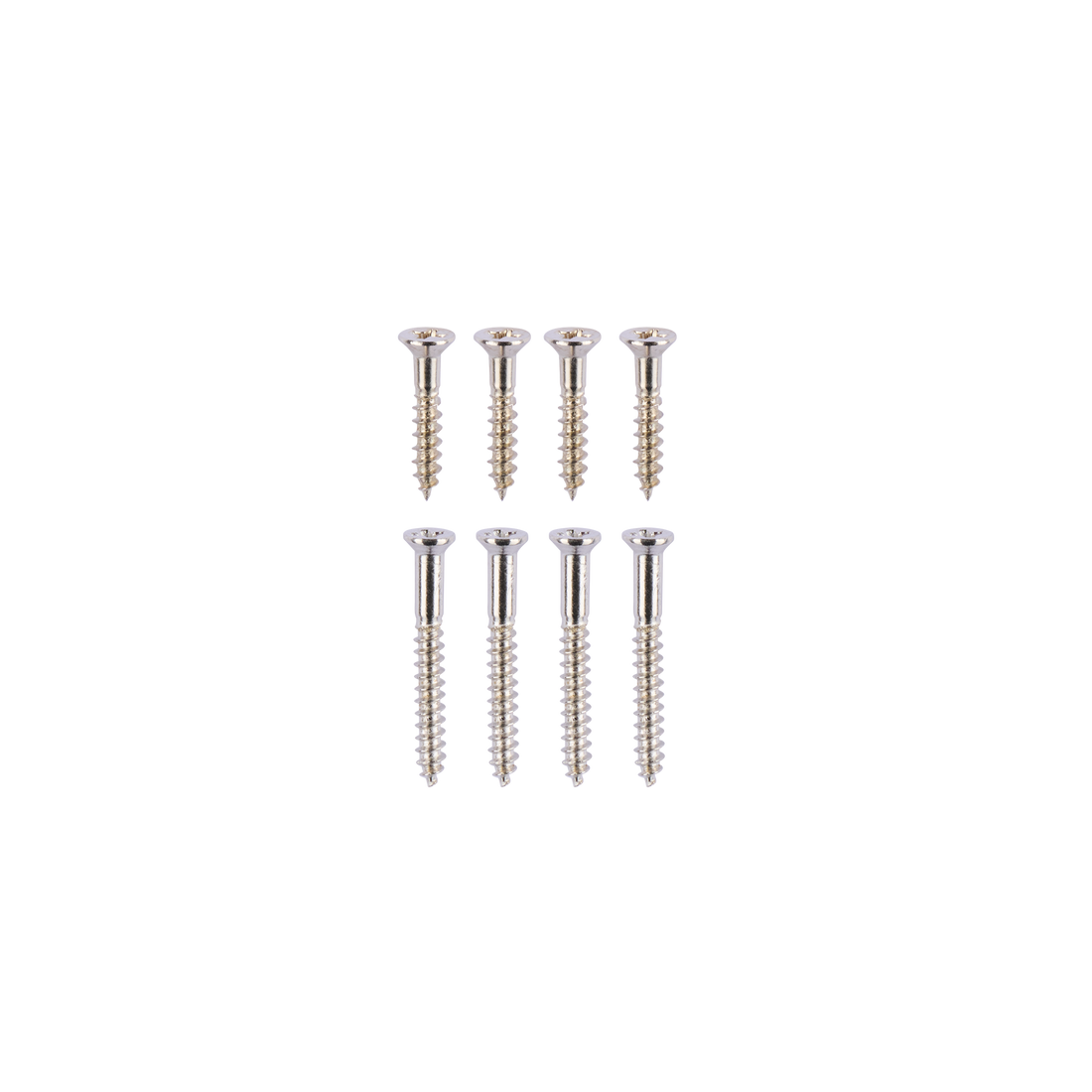 Gibson Historic Reissue Mounting Ring Screws, Nickel, Exclusive Mounting Ring Screws Gibson