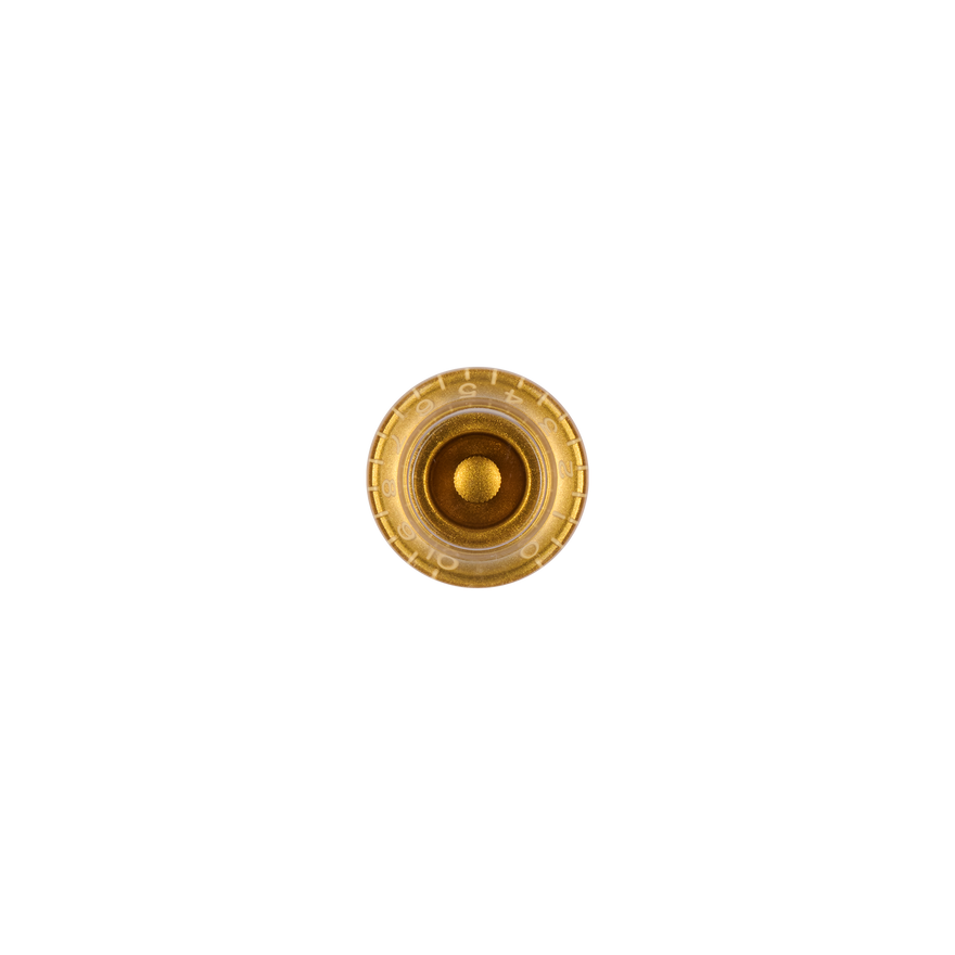 Gibson Historic Reissue Top Hat Knobs, Gold, 4 Pack, Exclusive Knob Gibson