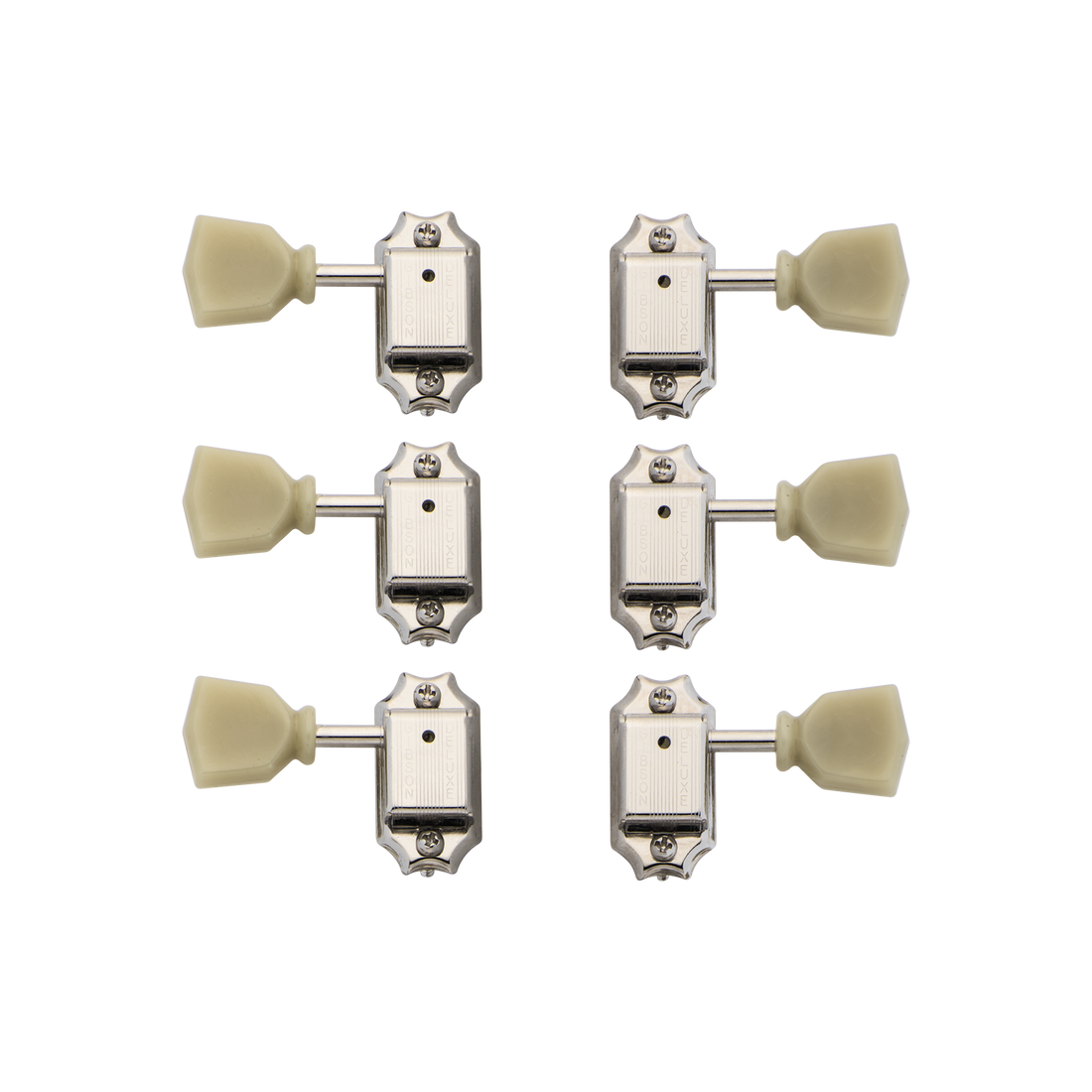 Gibson Historic Reissue Tuners, Nickel, 6 Pack, Exclusive Tuning Machine Gibson