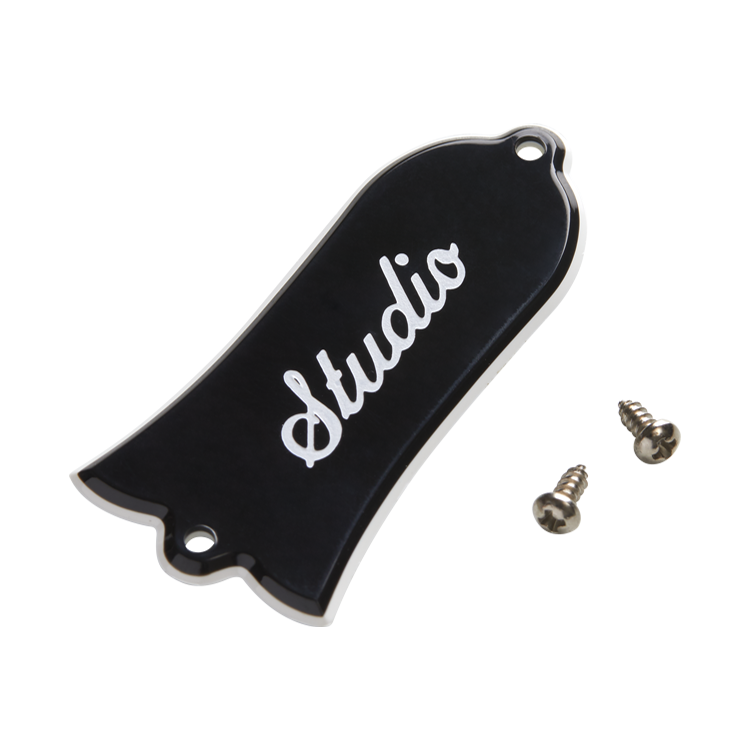 Gibson Truss Rod Cover, Studio, Black Truss Rod Cover Gibson