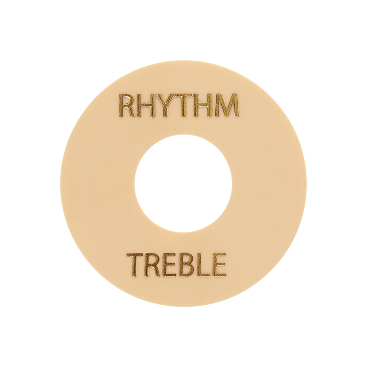 Gibson Toggle Switch Washer, Cream with Gold Switch Washer Gibson