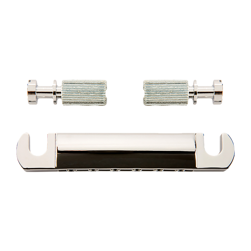 Gibson Stop Bar Tailpiece, Nickel Tailpiece Gibson
