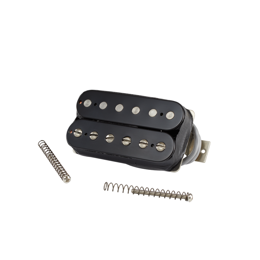 Gibson 498T Hot Alnico Pickup, Treble, Double Black Pickup Gibson