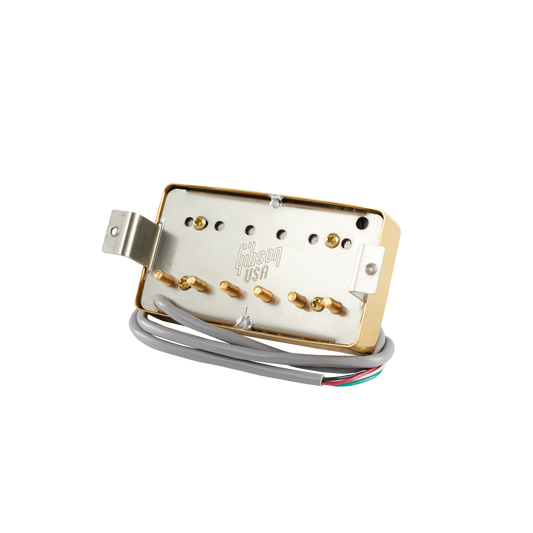 Gibson 498T Hot Alnico Pickup, Treble, Gold Pickup Gibson
