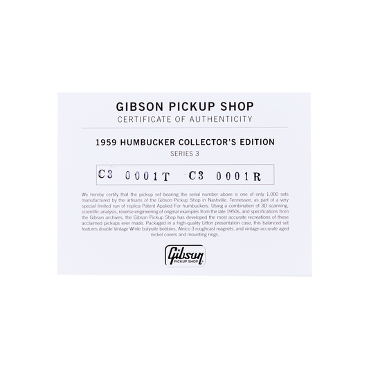 Gibson 1959 Humbucker, Collector’s Edition, Series 3 Pickup Gibson