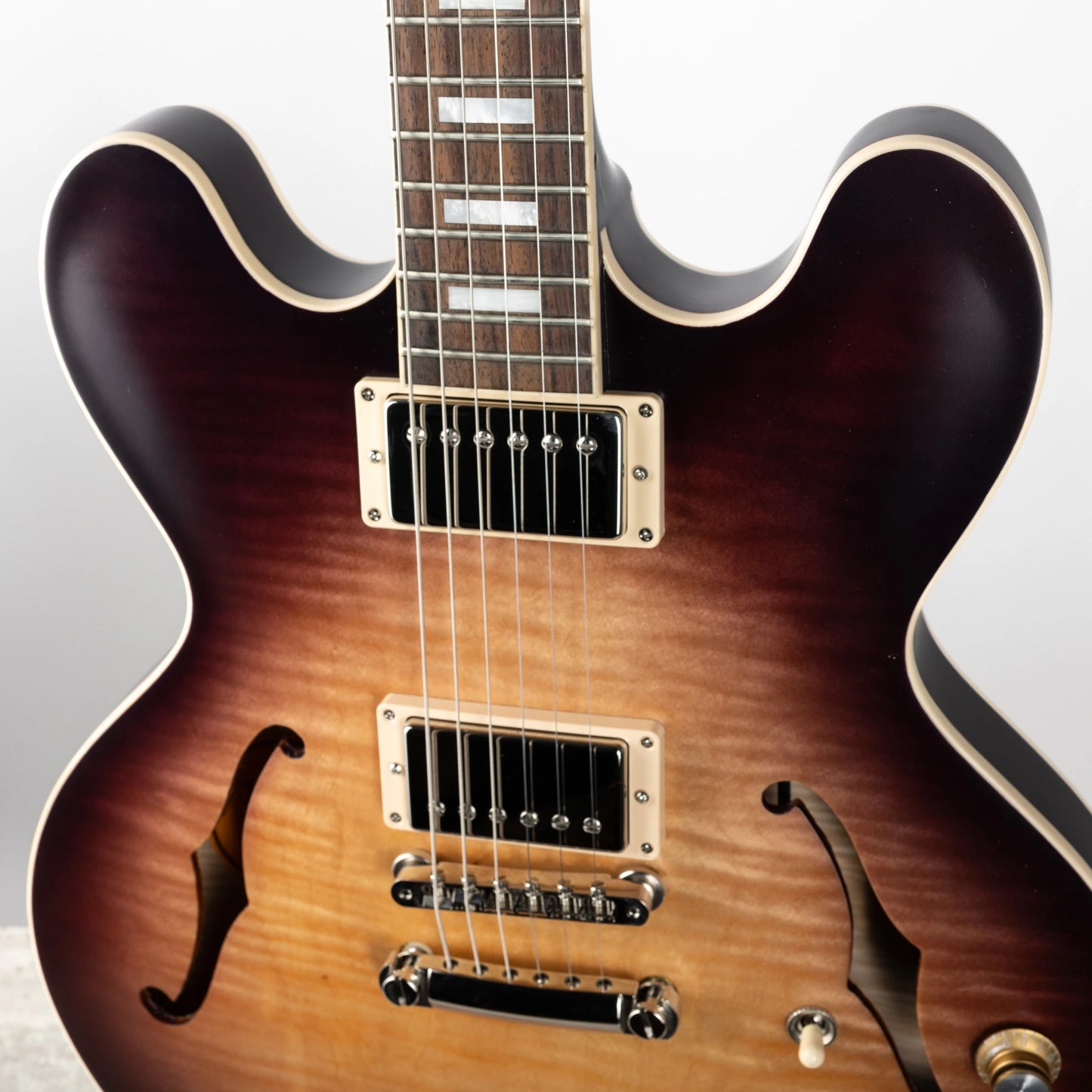 Gibson Mod™ Collection ES-335 Figured, Purple Satin Burst Electric Guitar Gibson Mod™ Collection