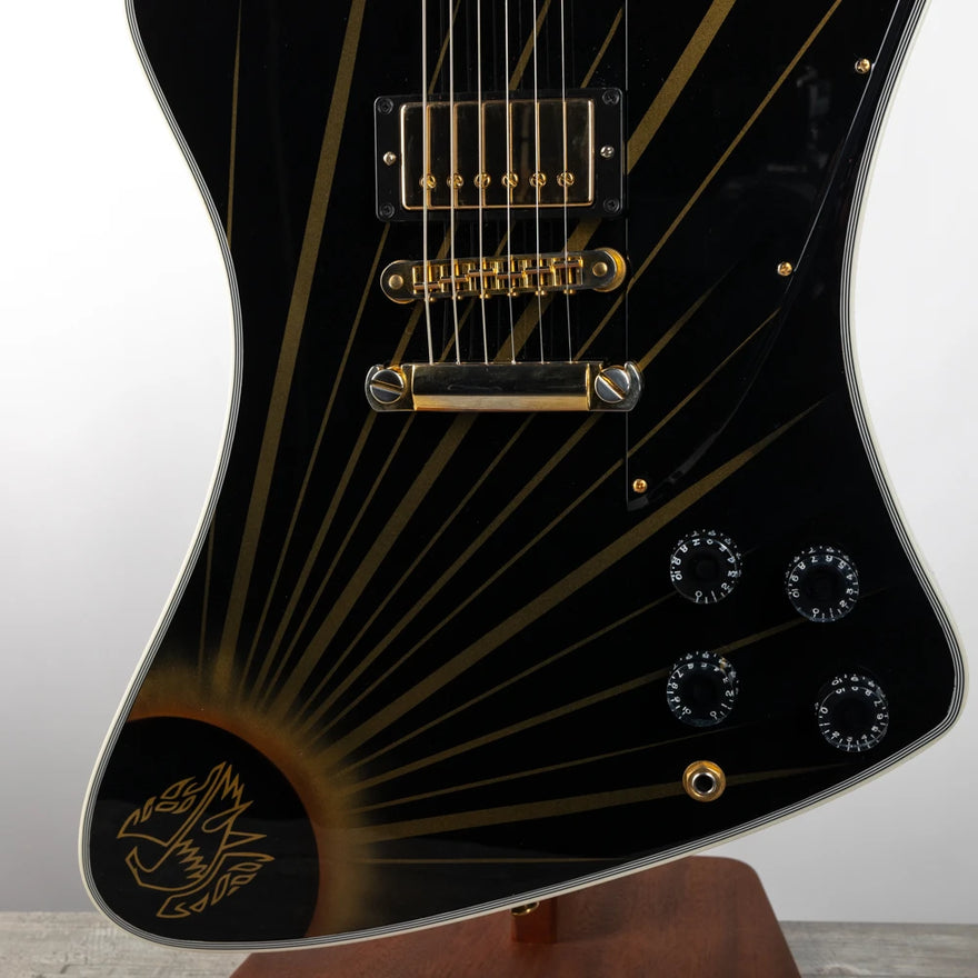 Gibson Mod™ Collection Firebird Custom, Black Sun Rays Electric Guitar Gibson Mod™ Collection