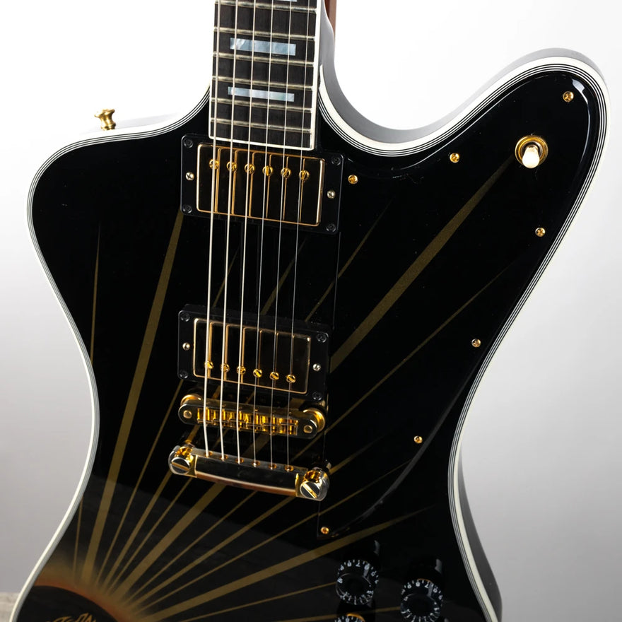 Gibson Mod™ Collection Firebird Custom, Black Sun Rays Electric Guitar Gibson Mod™ Collection