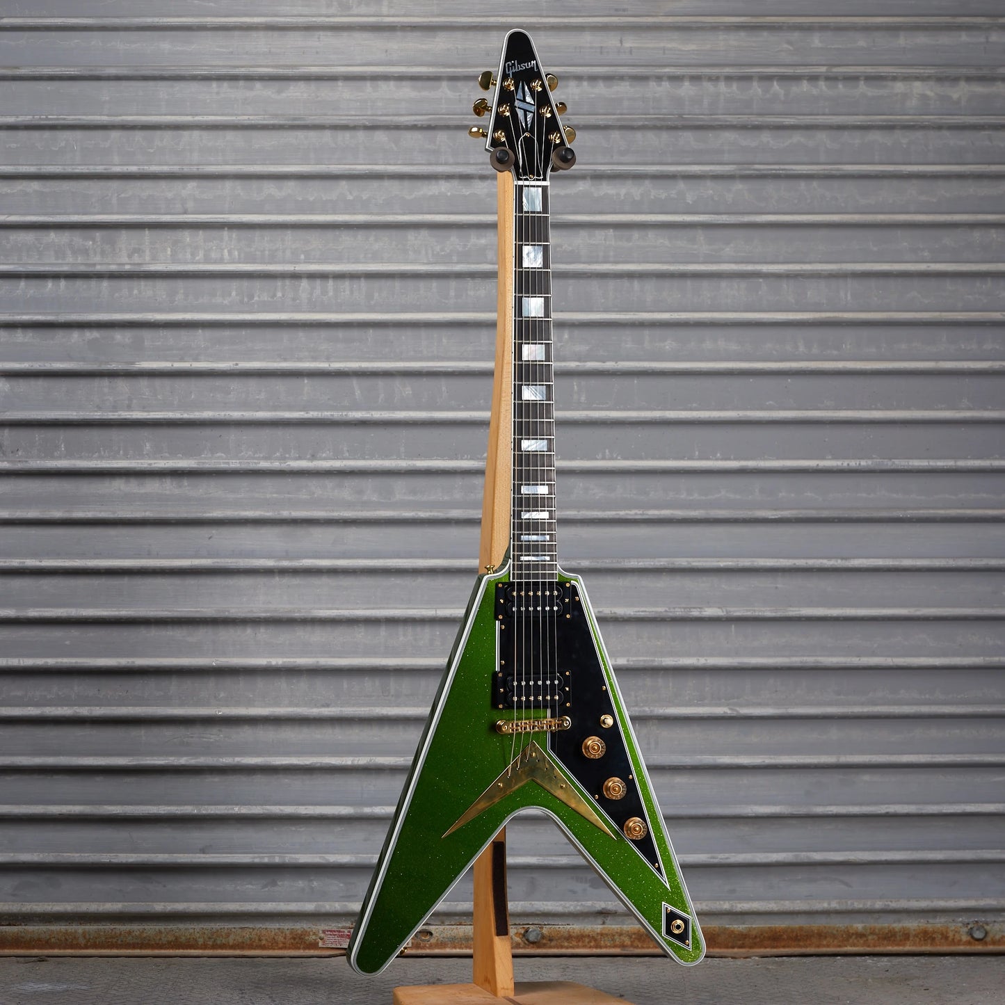 Gibson Mod™ Collection Flying V Custom, Electrum Metallic Sparkle | Gibson Mod™ Collection Electric Guitar Gibson Mod™ Collection