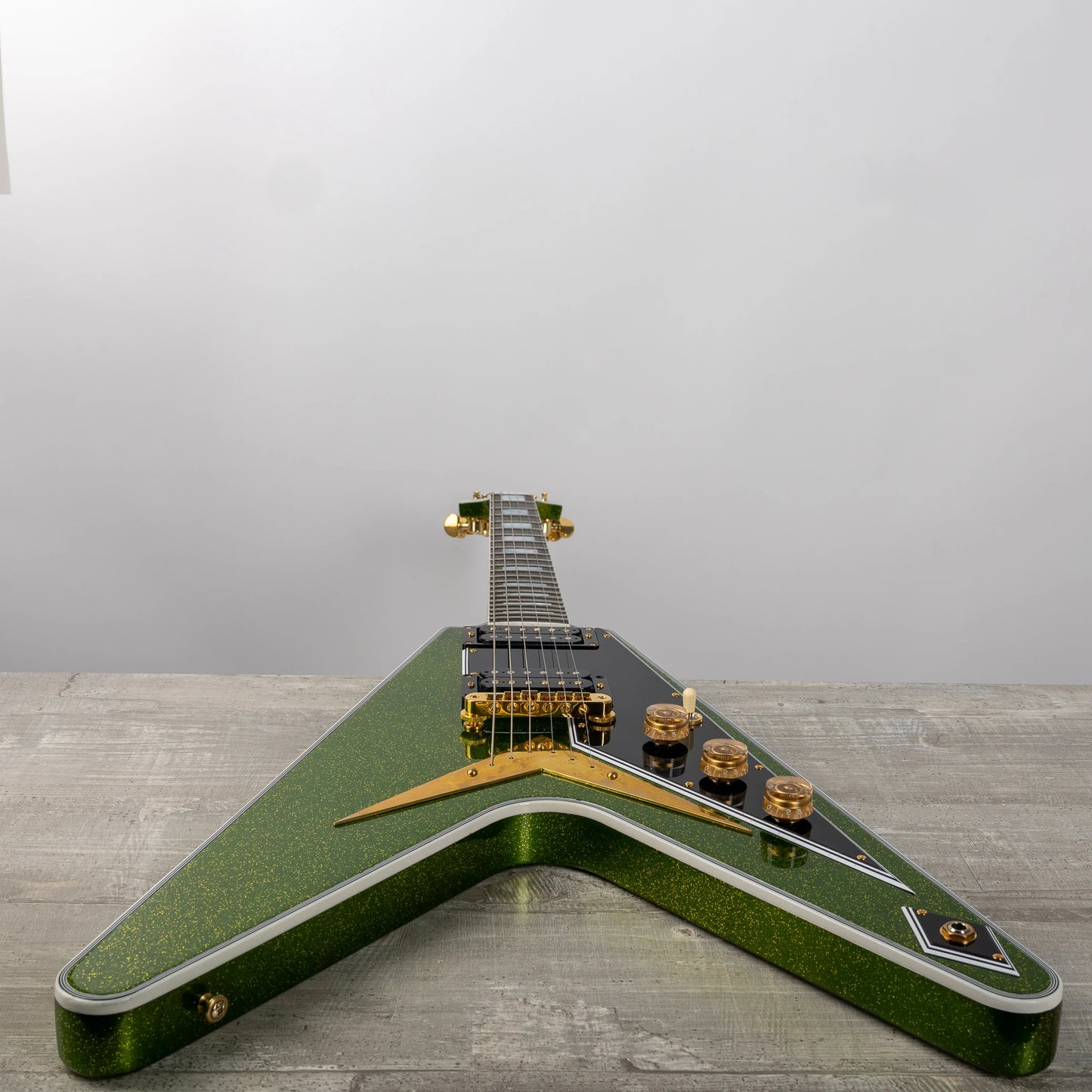 Gibson Mod™ Collection Flying V Custom, Electrum Metallic Sparkle | Gibson Mod™ Collection Electric Guitar Gibson Mod™ Collection