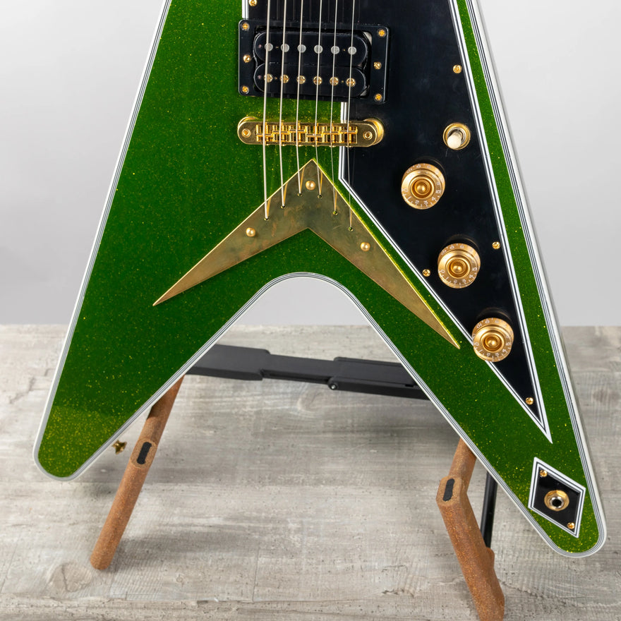 Gibson Mod™ Collection Flying V Custom, Electrum Metallic Sparkle | Gibson Mod™ Collection Electric Guitar Gibson Mod™ Collection