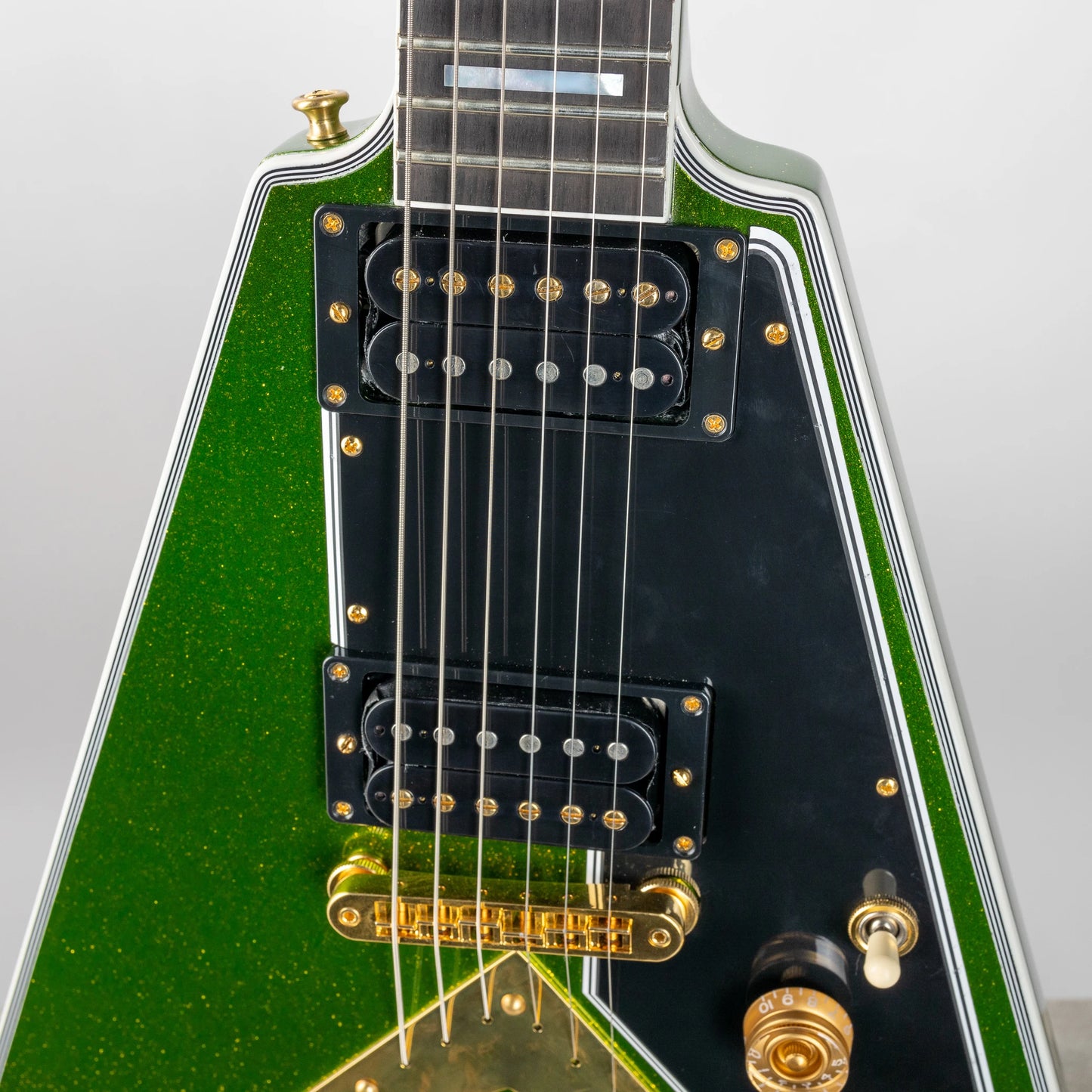 Gibson Mod™ Collection Flying V Custom, Electrum Metallic Sparkle | Gibson Mod™ Collection Electric Guitar Gibson Mod™ Collection