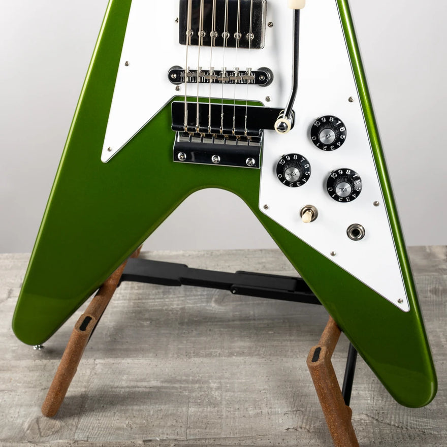 Gibson Mod™ Collection Flying V, Metallic Iguana Electric Guitar Gibson Mod™ Collection