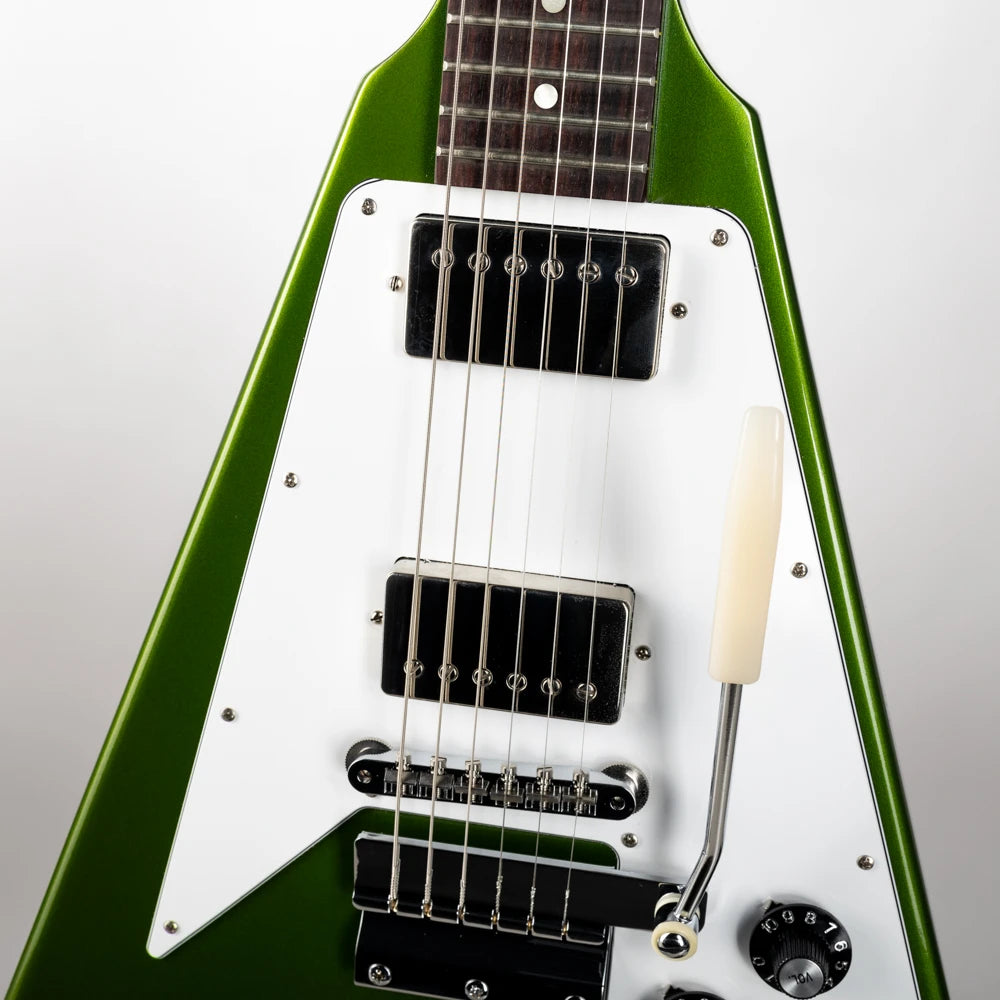 Gibson Mod™ Collection Flying V, Metallic Iguana Electric Guitar Gibson Mod™ Collection