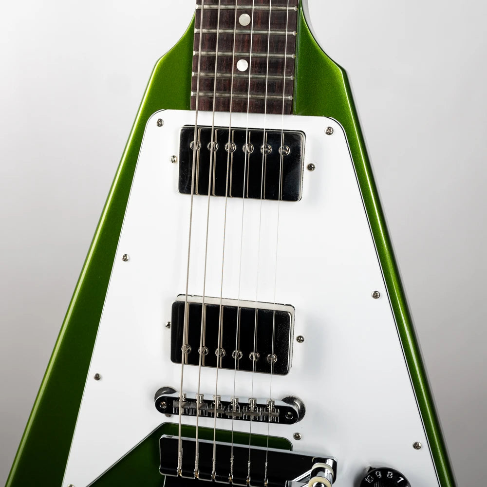 Gibson Mod™ Collection Flying V, Metallic Iguana Electric Guitar Gibson Mod™ Collection