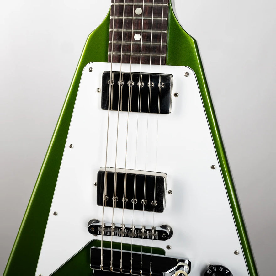 Gibson Mod™ Collection Flying V, Metallic Iguana Electric Guitar Gibson Mod™ Collection