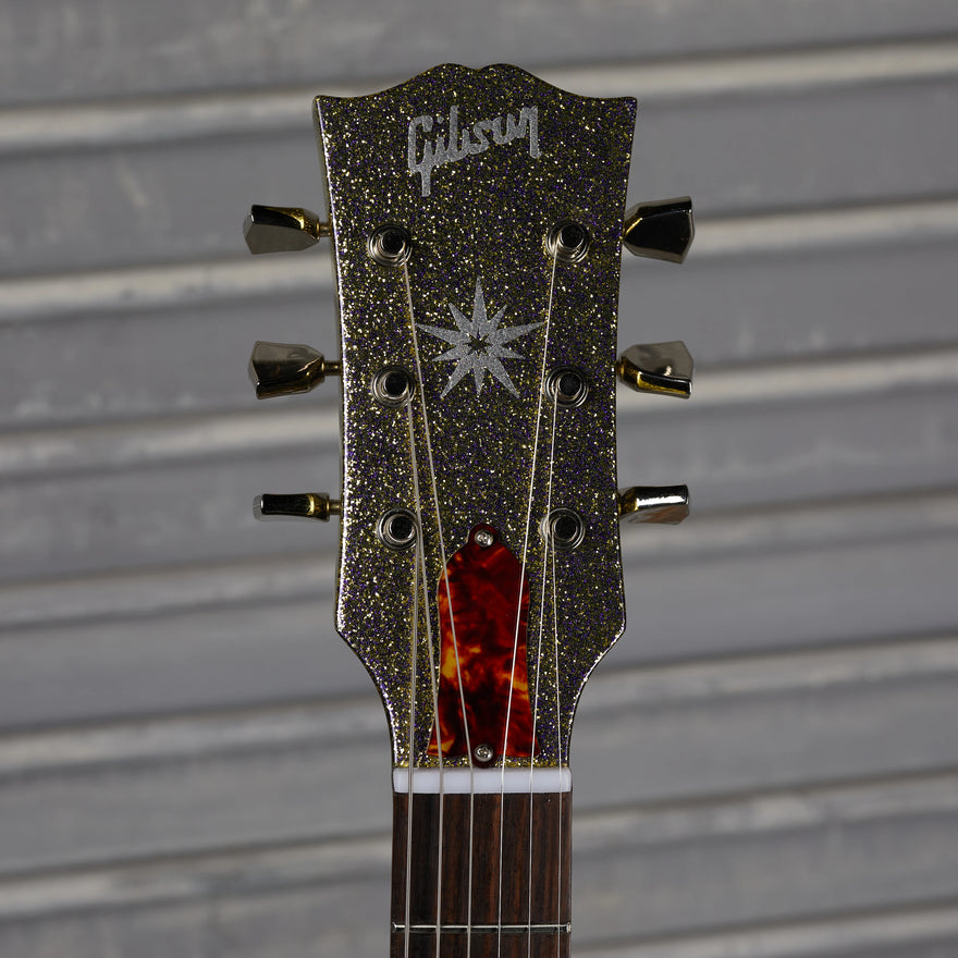 Gibson Mod™ Collection 1963 SG Junior Reissue Lightning Bar, Fools Gold Sparkle | Gibson Mod™ Collection Electric Guitar Gibson Mod™ Collection