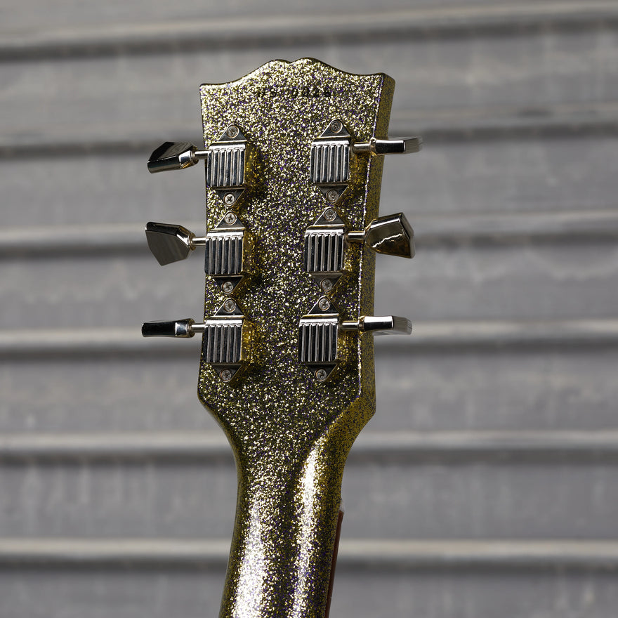 Gibson Mod™ Collection 1963 SG Junior Reissue Lightning Bar, Fools Gold Sparkle | Gibson Mod™ Collection Electric Guitar Gibson Mod™ Collection