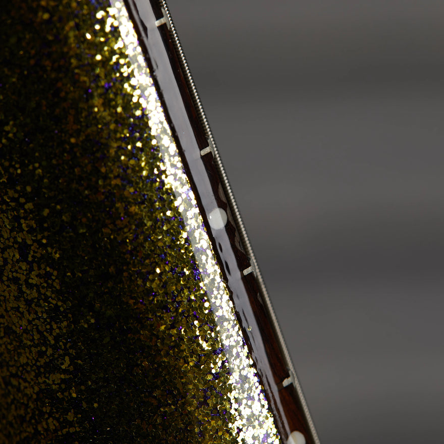 Gibson Mod™ Collection 1963 SG Junior Reissue Lightning Bar, Fools Gold Sparkle | Gibson Mod™ Collection Electric Guitar Gibson Mod™ Collection
