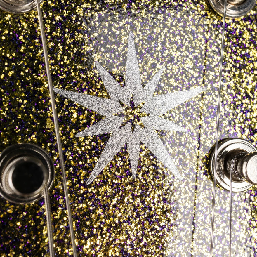 Gibson Mod™ Collection 1963 SG Junior Reissue Lightning Bar, Fools Gold Sparkle | Gibson Mod™ Collection Electric Guitar Gibson Mod™ Collection