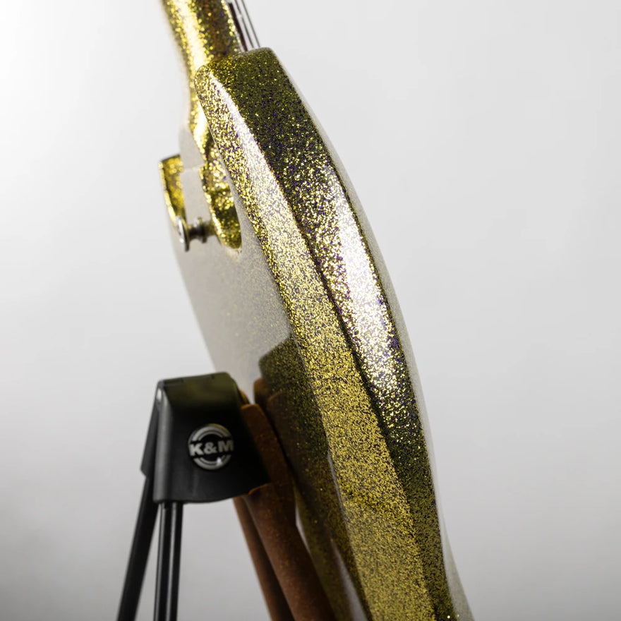 Gibson Mod™ Collection 1963 SG Junior Reissue Lightning Bar, Fools Gold Sparkle | Gibson Mod™ Collection Electric Guitar Gibson Mod™ Collection