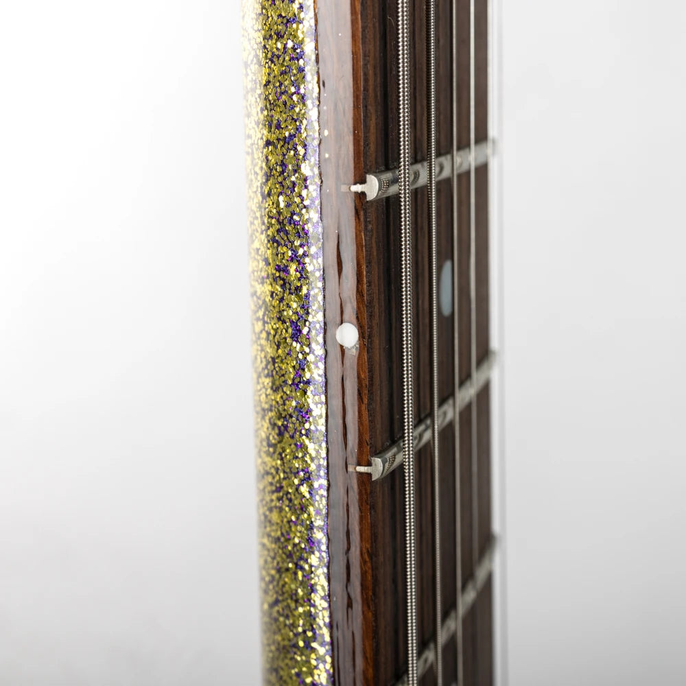Gibson Mod™ Collection 1963 SG Junior Reissue Lightning Bar, Fools Gold Sparkle | Gibson Mod™ Collection Electric Guitar Gibson Mod™ Collection