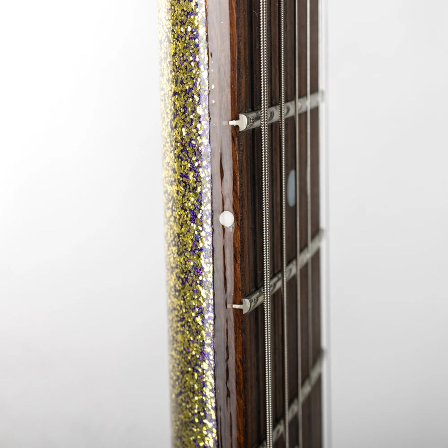 Gibson Mod™ Collection 1963 SG Junior Reissue Lightning Bar, Fools Gold Sparkle | Gibson Mod™ Collection Electric Guitar Gibson Mod™ Collection