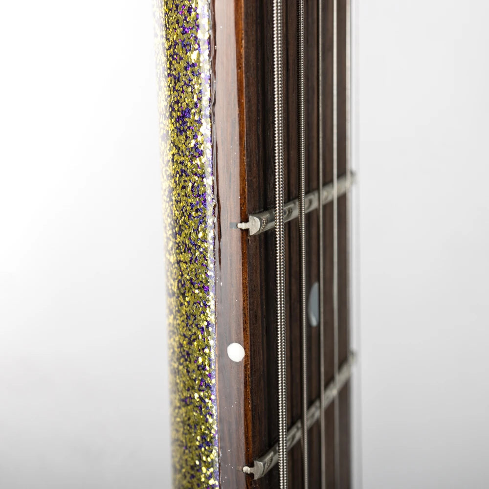 Gibson Mod™ Collection 1963 SG Junior Reissue Lightning Bar, Fools Gold Sparkle | Gibson Mod™ Collection Electric Guitar Gibson Mod™ Collection