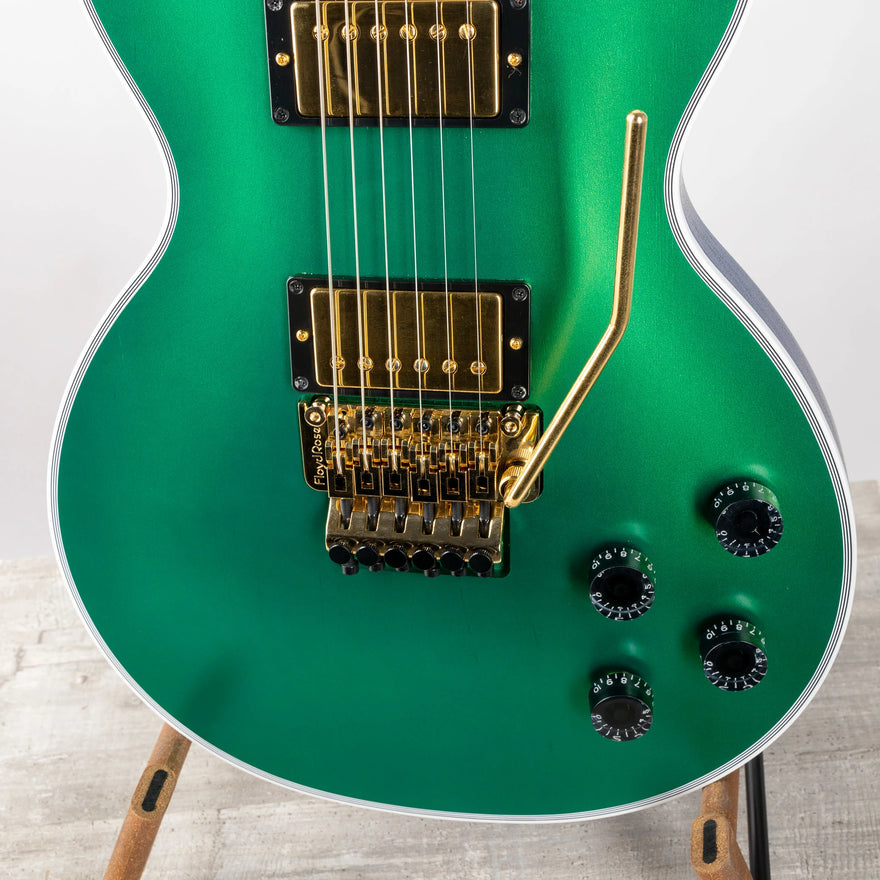 Gibson Mod™ Collection Les Paul Axcess Custom, Emerald Green Metallic Satin | Gibson Mod™ Collection Electric Guitar Gibson Mod™ Collection