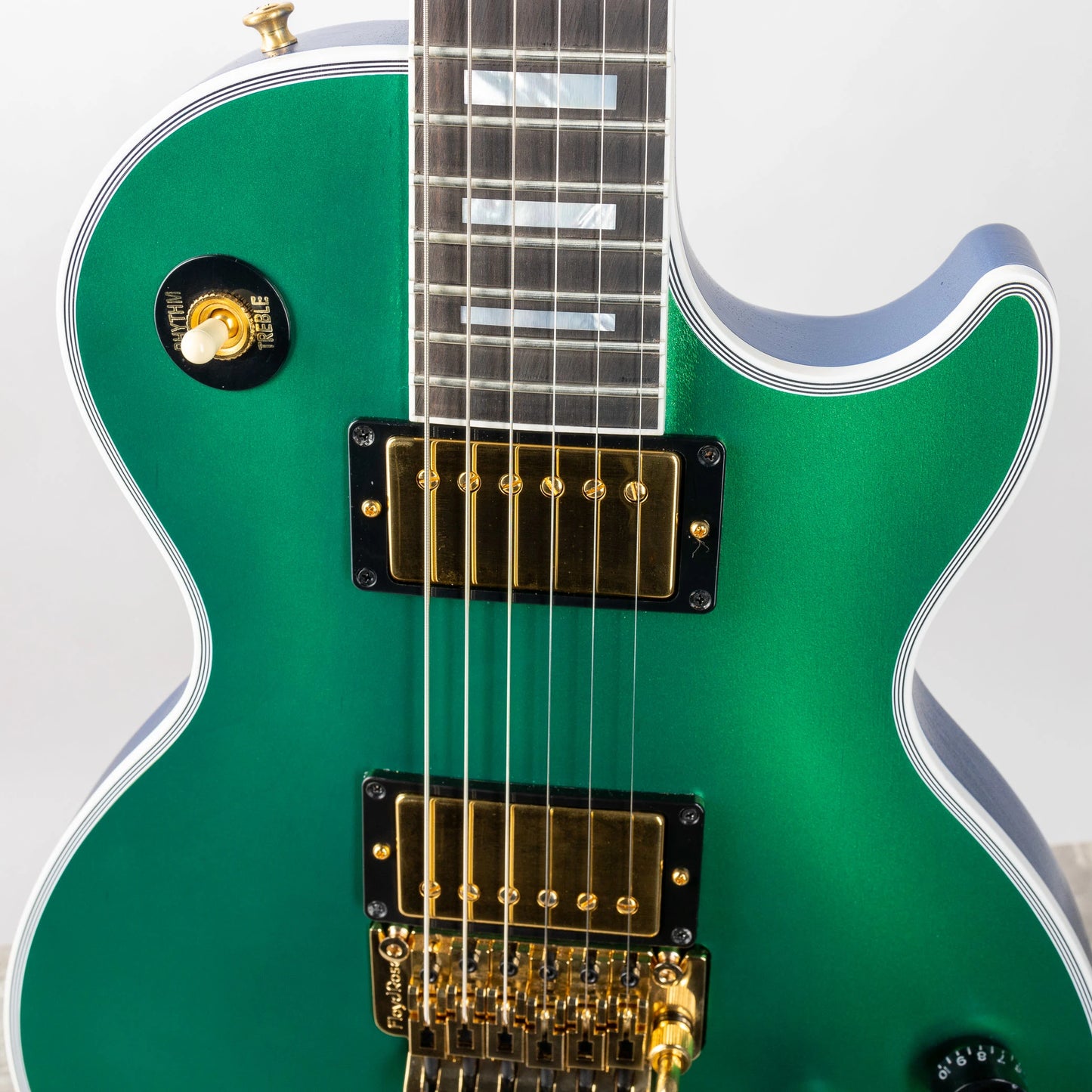 Gibson Mod™ Collection Les Paul Axcess Custom, Emerald Green Metallic Satin | Gibson Mod™ Collection Electric Guitar Gibson Mod™ Collection