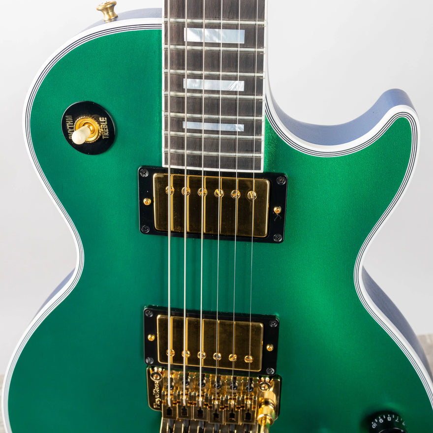Gibson Mod™ Collection Les Paul Axcess Custom, Emerald Green Metallic Satin | Gibson Mod™ Collection Electric Guitar Gibson Mod™ Collection
