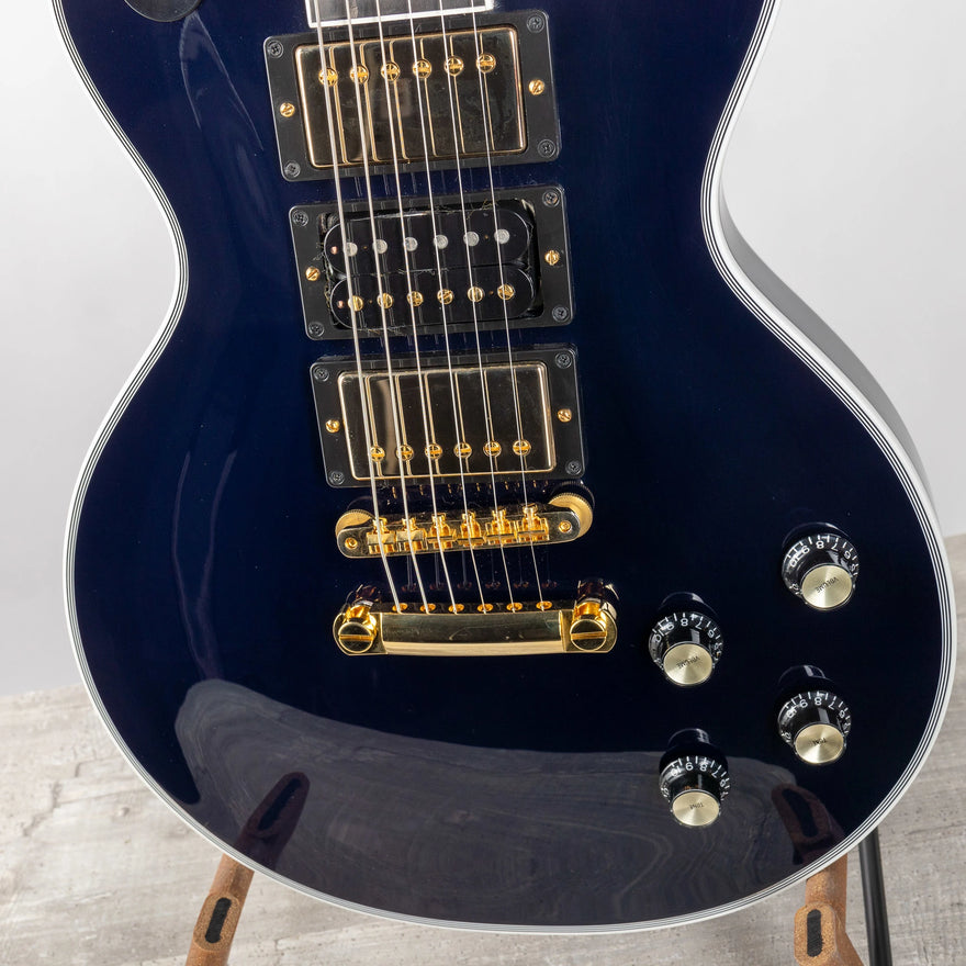Gibson Mod™ Collection 1959 Les Paul Custom 3-Pickup, Midnight Blue Electric Guitar Gibson Mod™ Collection
