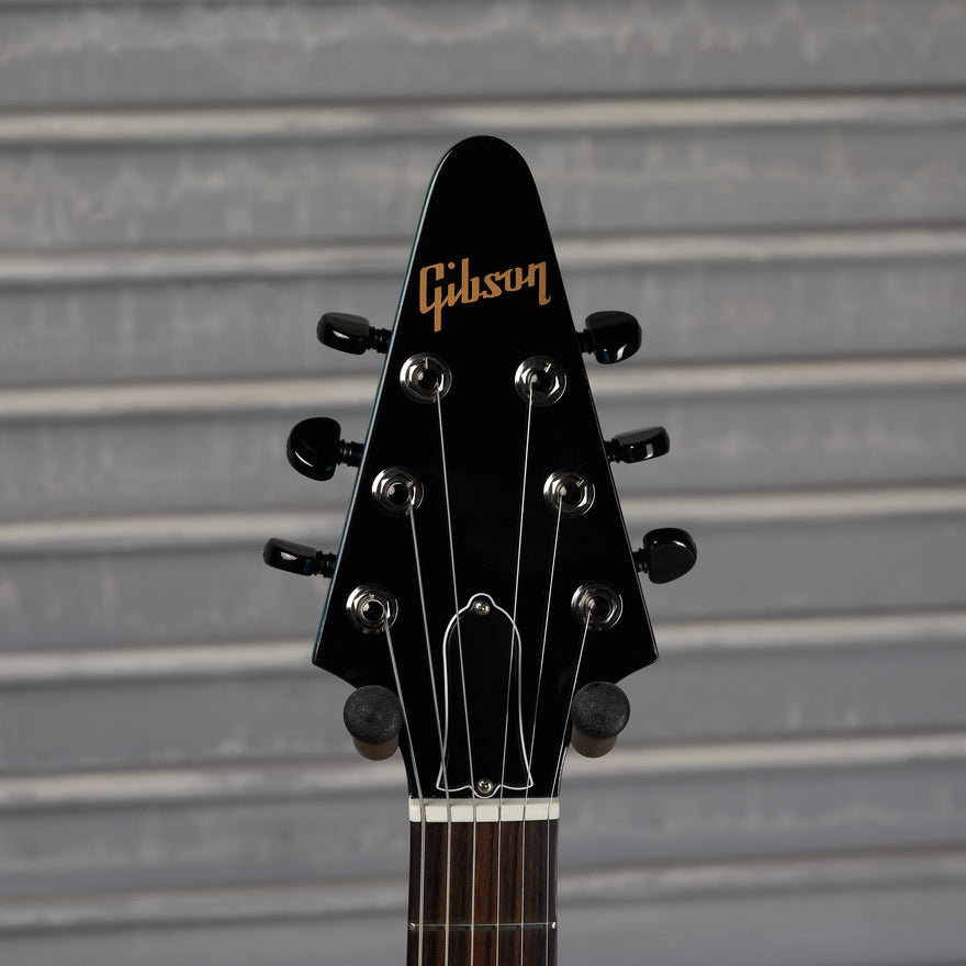 Gibson Mod™ Collection 80s Flying V, Metallic Marina Blue | Gibson Mod™ Collection Electric Guitar Gibson Mod™ Collection