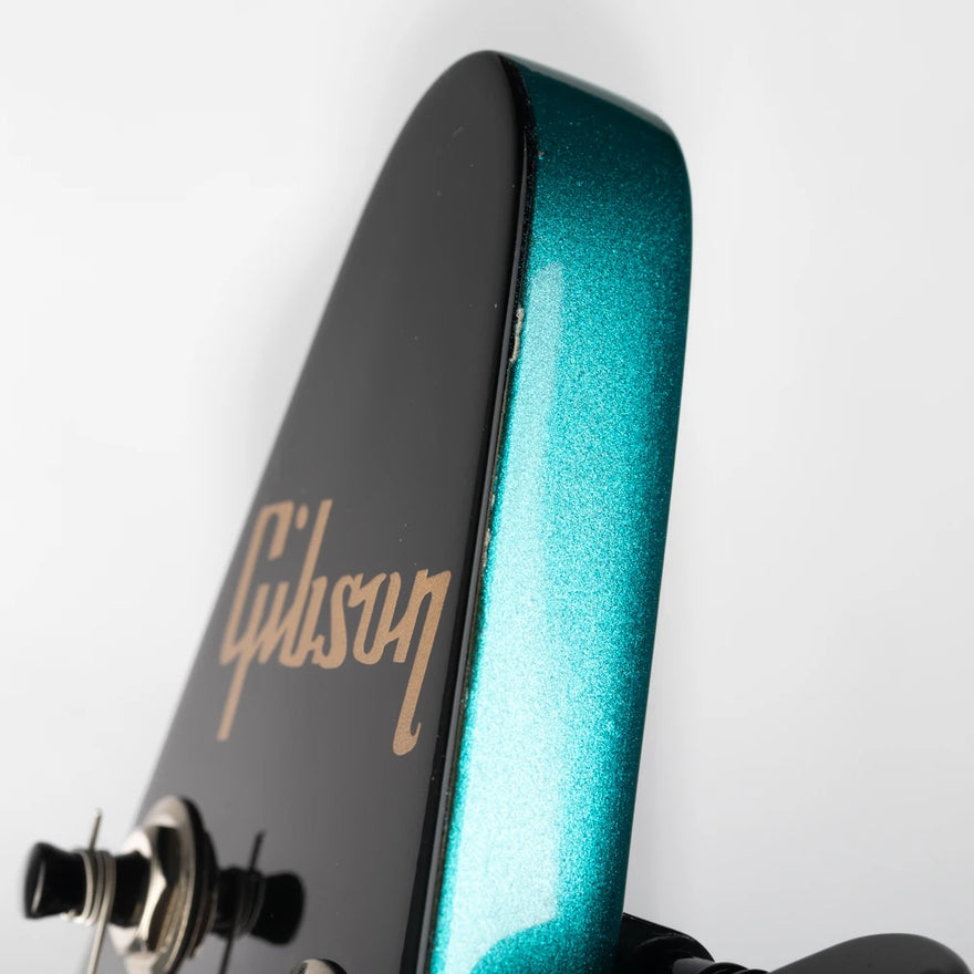 Gibson Mod™ Collection 80s Flying V, Metallic Marina Blue | Gibson Mod™ Collection Electric Guitar Gibson Mod™ Collection