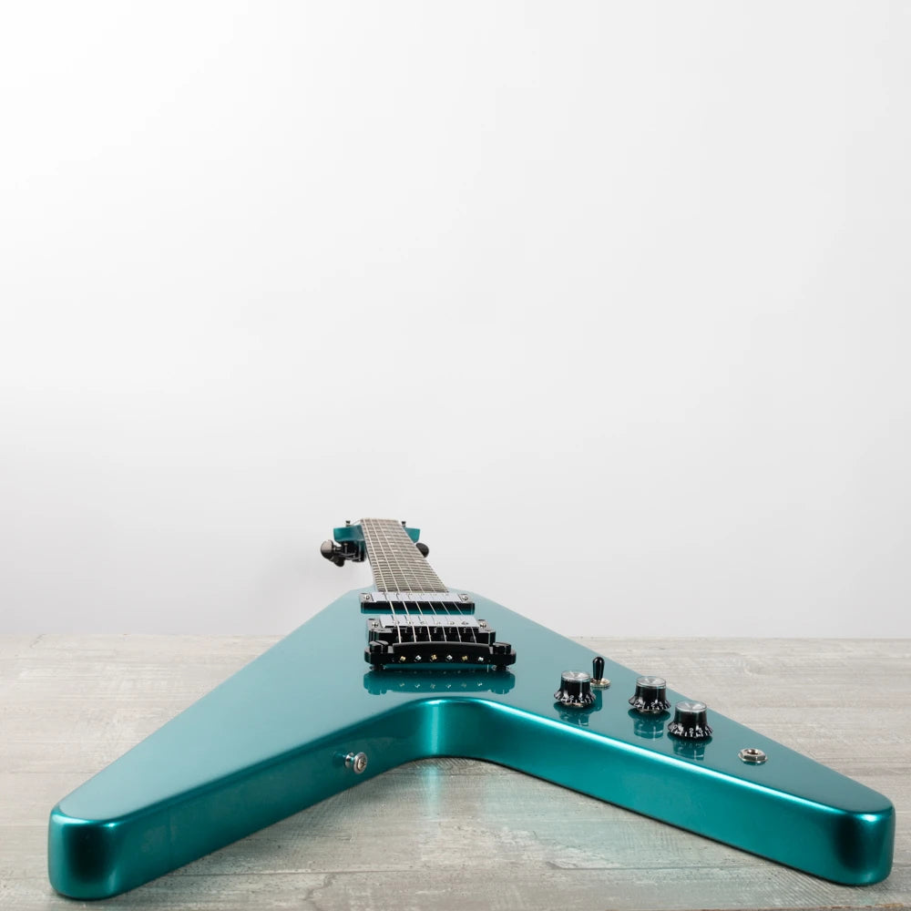 Gibson Mod™ Collection 80s Flying V, Metallic Marina Blue | Gibson Mod™ Collection Electric Guitar Gibson Mod™ Collection