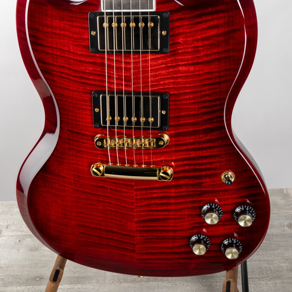 Gibson Mod™ Collection SG Supreme, Cherry Plum Burst Electric Guitar Gibson Mod™ Collection