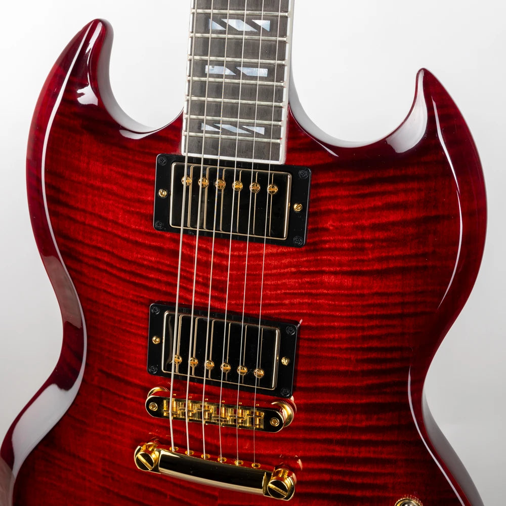 Gibson Mod™ Collection SG Supreme, Cherry Plum Burst Electric Guitar Gibson Mod™ Collection