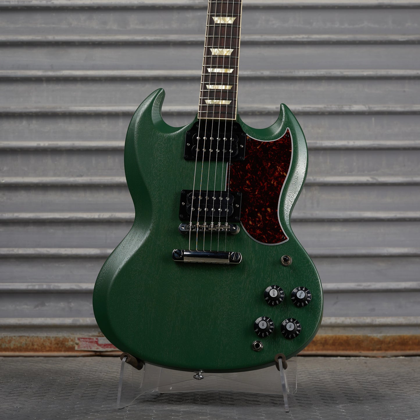 Gibson Mod™ Collection 1961 Les Paul SG Standard Reissue Stop Bar, Forest Moss | Gibson Mod™ Collection Electric Guitar Gibson Mod™ Collection